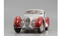 Talbot Lago Coupe T150 C-SS Figoni & Falaschi ’Teardrop’, 1937-1939, Silver/Red,, масштабная модель, scale18, CMC
