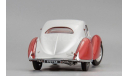 Talbot Lago Coupe T150 C-SS Figoni & Falaschi ’Teardrop’, 1937-1939, Silver/Red,, масштабная модель, scale18, CMC