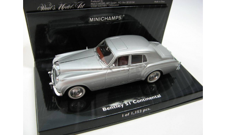 Bentley S1 Continental 1956 silver SALE!, масштабная модель, 1:43, 1/43, Minichamps