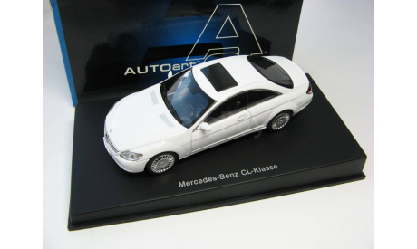 Mercedes-Benz CL Coupe (WHITE), масштабная модель, 1:43, 1/43, Autoart