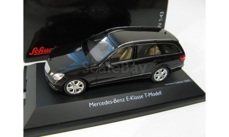 Mercedes-Benz E-Сlass T-modell black, масштабная модель, scale43, Schuco