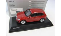 Audi Q5 Volcano Red 2013, масштабная модель, Schuco, scale43