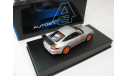 Porsche 911 (997) GT3 RS (silver w/orange stripes), масштабная модель, 1:43, 1/43, Autoart