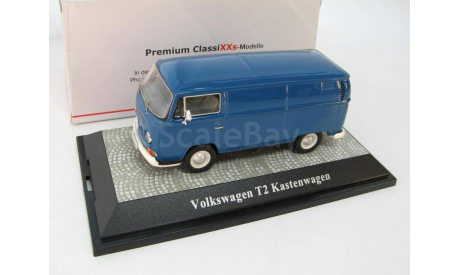 VW T2 box van blue, фургон SALE!, масштабная модель, 1:43, 1/43, Premium Classixxs, Volkswagen