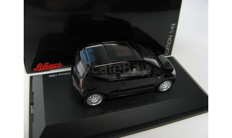 VW UP deep black, масштабная модель, scale43, Schuco, Volkswagen