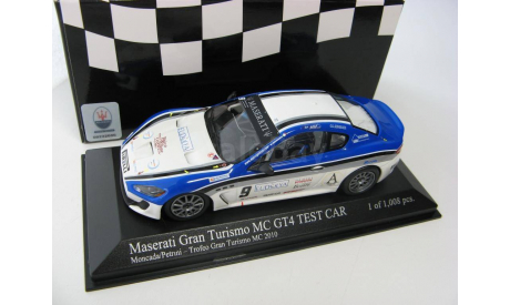 Maserati Gran Turismo MC GT4 Test Car #9 Trofeo Gran Turismo 2010 г. SALE!, масштабная модель, 1:43, 1/43, Minichamps