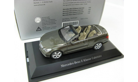 Mercedes-Benz E-Class Convertible A207 stannit grey, масштабная модель, 1:43, 1/43, Schuco