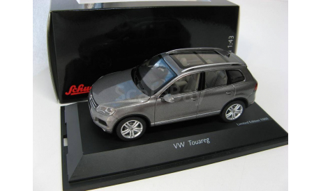 VW Touareg 2010 grey Редкий Шуко!, масштабная модель, scale43, Schuco, Volkswagen