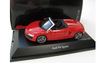 Audi R8 Spyder red 2012 г., масштабная модель, scale43, SCHUCO