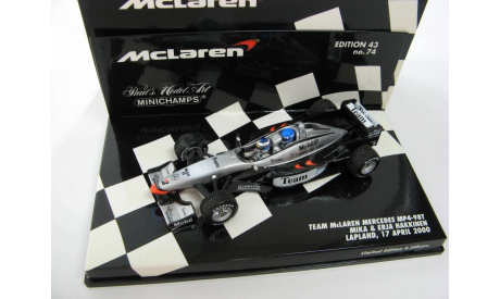 McLaren Mercedes MP4-98T doubles Mika & Erja Hakkinen 2000, масштабная модель, 1:43, 1/43, Minichamps