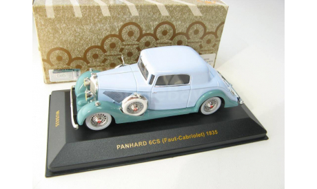 PANHARD 6CS Green and Light blue 1935 г. SALE!, масштабная модель, 1:43, 1/43, IXO Museum (серия MUS)