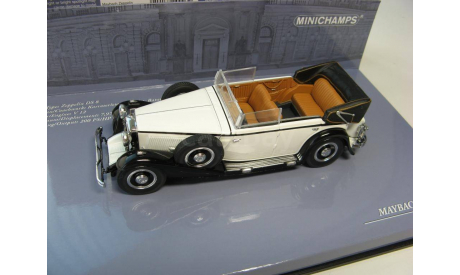 Maybach Zeppelin white / black 1932 г. SALE!, масштабная модель, 1:43, 1/43, Minichamps