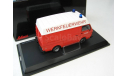 VW LT28 MAN WERKFEUERWEHR (пожарный фургон с высокой крышей) 1975 г. Редкий Шуко!, масштабная модель, 1:43, 1/43, Schuco, Volkswagen