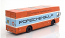 Mercedes-Benz O 317 Race Truck ’Porsche Gulf’ 1968 orange/blue, масштабная модель, scale43, Schuco