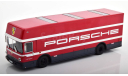 Mercedes-Benz O 317 Race Truck Porsche’ 1968 dark red, масштабная модель, scale43, Schuco