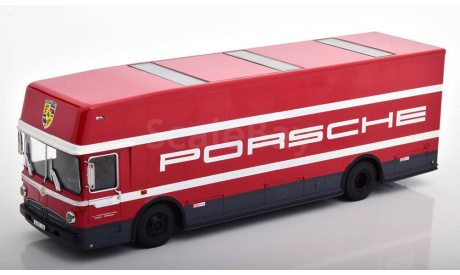 Mercedes-Benz O 317 Race Truck Porsche’ 1968 dark red, масштабная модель, scale43, Schuco