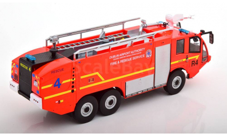 Sides S3X Fire department Fire truck Airport Dublin 2012 red, масштабная модель, scale43, Altaya