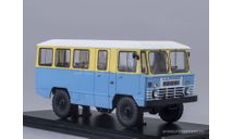 Армейский автобус АПП-66 (на шасси ГАЗ-66) желто-синий, масштабная модель, Start Scale Models (SSM), scale43