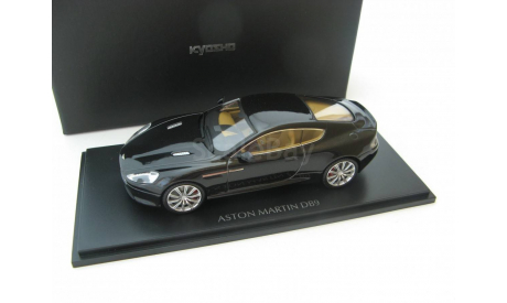 Aston Martin DB9 2013 onyx black, масштабная модель, scale43, Kyosho