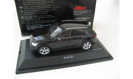 Audi Q5 brilliant black 2008 г. Редкий Шуко!, масштабная модель, Schuco, scale43