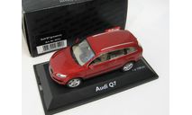 Audi Q7 granat red Редкий Шуко!, масштабная модель, scale43, SCHUCO