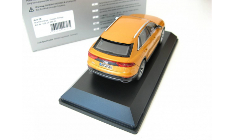Audi Q8 dragon orange, масштабная модель, scale43, Norev