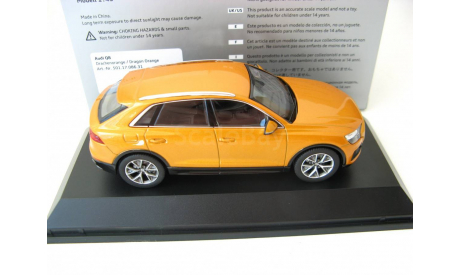 Audi Q8 dragon orange, масштабная модель, scale43, Norev