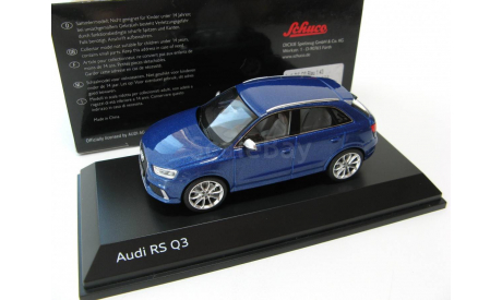 Audi RS Q3 Sepang blue, масштабная модель, SCHUCO, scale43