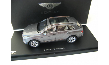 Bentley Bentayga 2015 Grey, масштабная модель, Kyosho, scale43