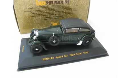 Bentley Speed Six Green 1930 г. Редкая Музейка!, масштабная модель, 1:43, 1/43, IXO Museum (серия MUS)