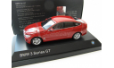 BMW 3 Series GT (F34) red 2013 г., масштабная модель, 1:43, 1/43, iScale