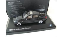 BMW 4 Series (F36) Gran Coupe black, масштабная модель, scale43, Kyosho