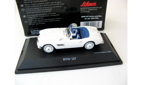 BMW 507 Roadster 1956-1959 white. Редкий Шуко!, масштабная модель, Schuco, scale43