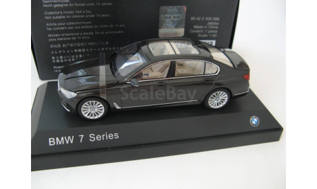 BMW 750Li (G12) jatoba brown, масштабная модель, scale43, Paragon Models