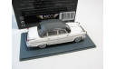 BORGWARD 2400 Pullmann 1955 Grey / White, масштабная модель, 1:43, 1/43, Neo Scale Models