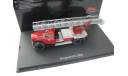 Borgward B 2500 Feuerwehr mit Drehleiter ’Stadt Mayen’. Редкий Шуко!, масштабная модель, 1:43, 1/43, SCHUCO