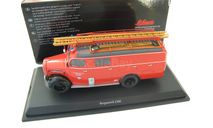 Borgward B 2500 LF 8 «Freiwillige Feuerwehr Heuchelheim» 1954. Редкий Шуко!, масштабная модель, 1:43, 1/43, SCHUCO