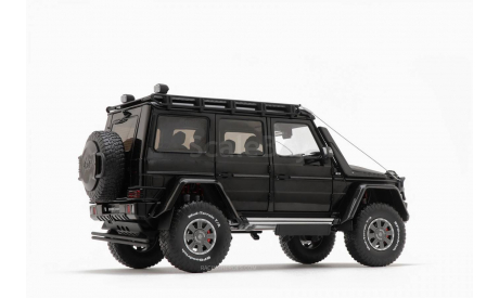 Brabus 550 Adventure Mercedes-Benz G500 4x4 obsidian black, масштабная модель, scale18, ALMOST REAL