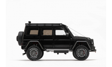 Brabus 550 Adventure Mercedes-Benz G500 4x4 obsidian black, масштабная модель, scale18, ALMOST REAL
