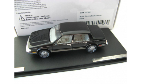 Buick Electra Park Avenue 1986 black, масштабная модель, scale43, GLM