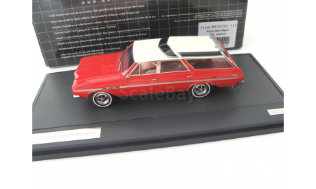 BUICK Sport Wagon 1965 red/white RARE!, масштабная модель, scale43, Matrix