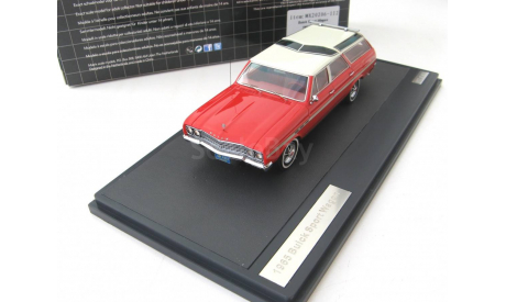 BUICK Sport Wagon 1965 red/white RARE!, масштабная модель, scale43, Matrix