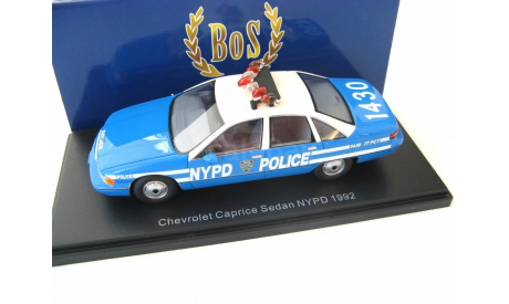 Chevrolet Caprice Sedan, NYPD - New York Police Department, масштабная модель, Best оf Show, scale43