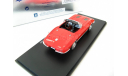 Chevrolet Corvette C2 Sting Ray Convertible 1963 red, масштабная модель, scale43, Spark