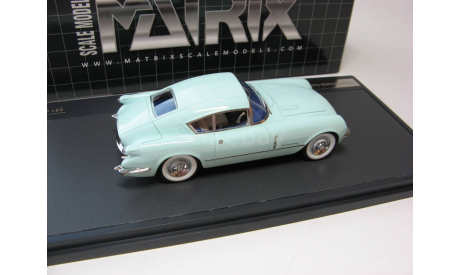 CHEVROLET CORVETTE Corvair Concept Coupe 1954 Light Green, масштабная модель, scale43, Matrix
