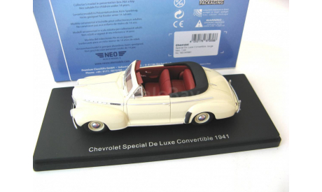 Chevrolet Special De Luxe Convertible 1941 Beige SALE!, масштабная модель, scale43, Neo Scale Models