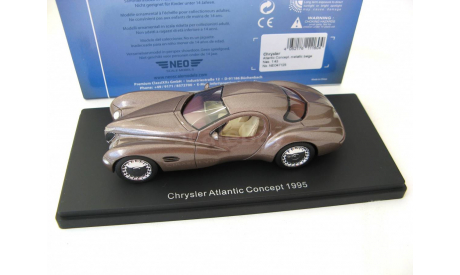 Chrysler Atlantic Concept 1995 beige metallic, масштабная модель, scale43, Neo Scale Models