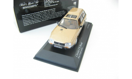 CITROËN CX Break 1980 Gold metallic, масштабная модель, Minichamps, scale43