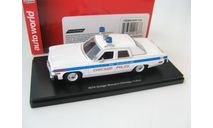 Dodge Monaco Chicago Police 1974 г., масштабная модель, scale43, ERTL (Auto World)