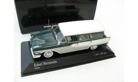 Edsel Bermuda Station Wagon 1958 green SALE!, масштабная модель, 1:43, 1/43, Minichamps